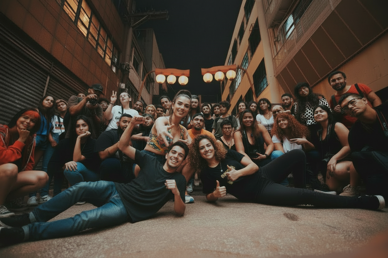 Os fãs moldam o que acontece